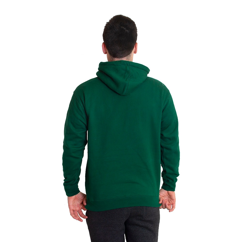 Interlocking UO, McKenzie SewOn, Green, Hoodie, Cotton Blend, Men, Unisex, OSC, Fleece, Pullover, Hoodie, 379036